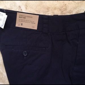 J.Crew stretch Chinos city fit size 6 NWT cropped